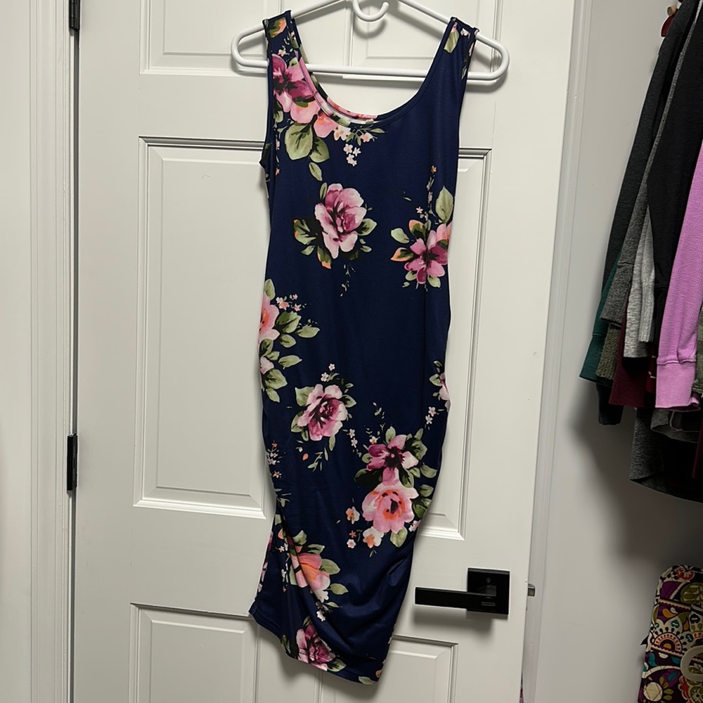 Fitted Maternity Tank Dress